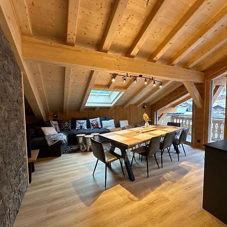 La Rose Des Neiges A Châtel Exteriér fotografie
