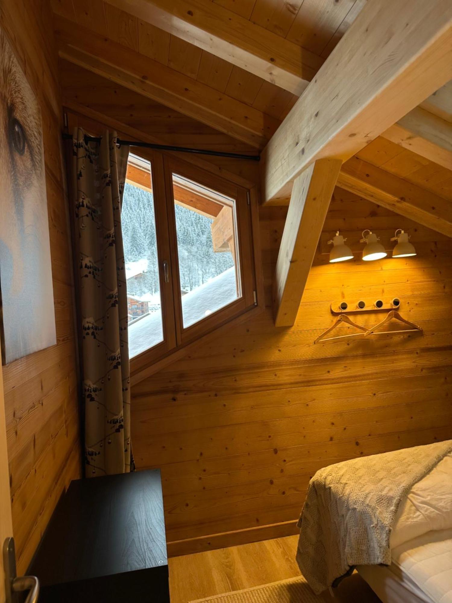 La Rose Des Neiges A Châtel Exteriér fotografie