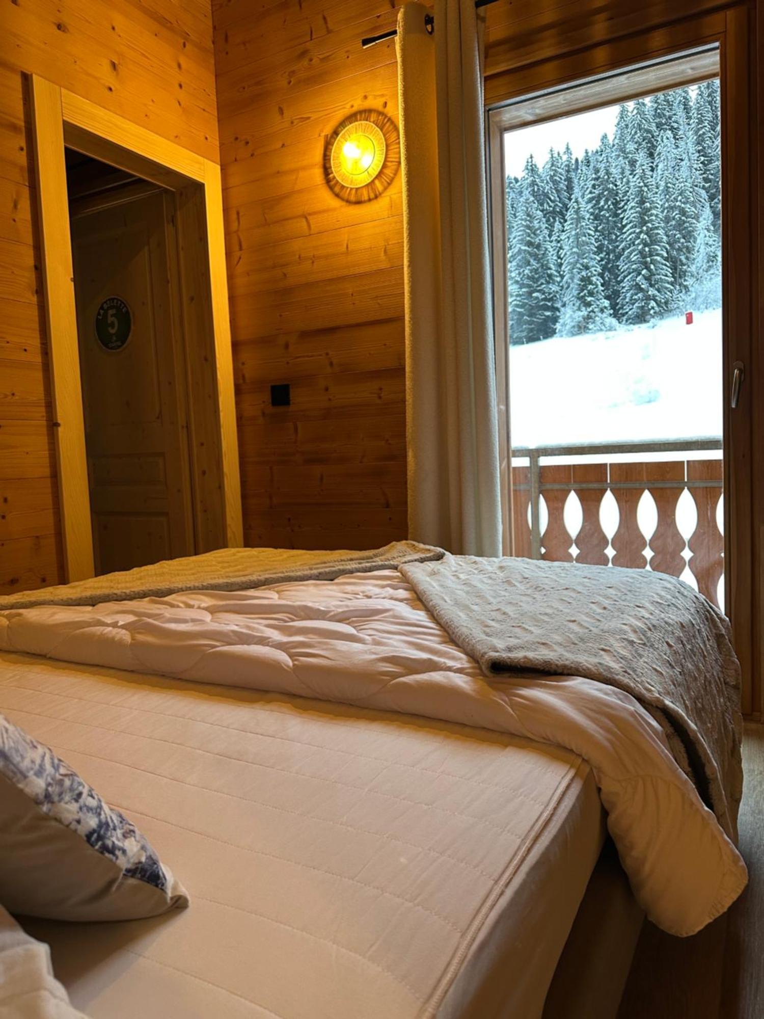 La Rose Des Neiges A Châtel Exteriér fotografie
